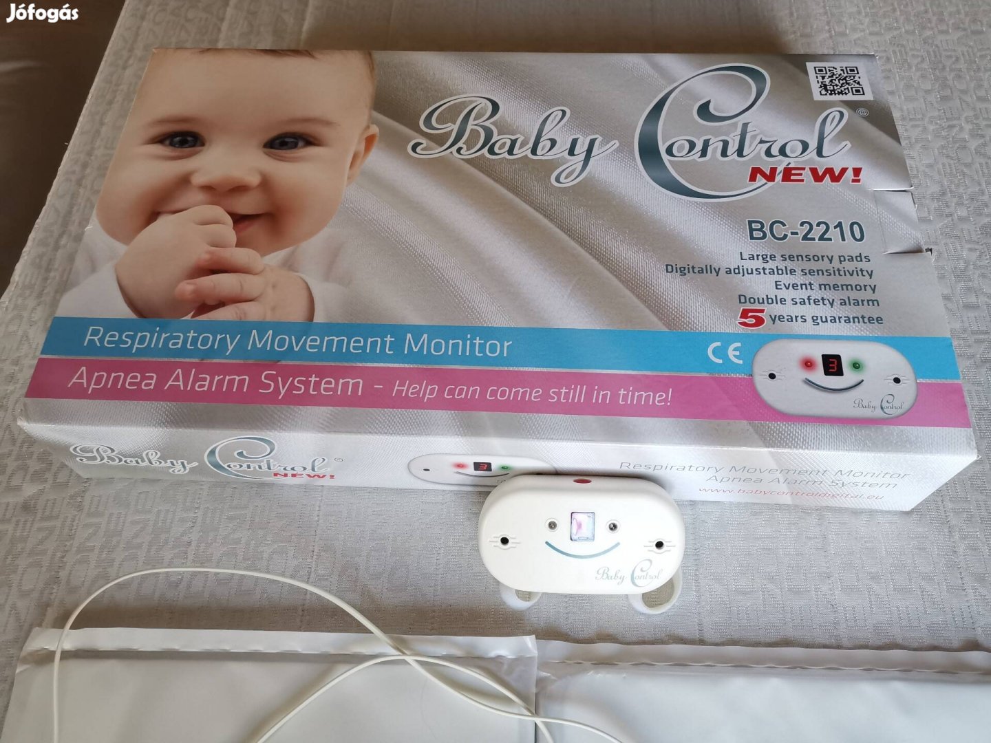 Babycontrolbc-2210 légzésfigyelő 2 lapos