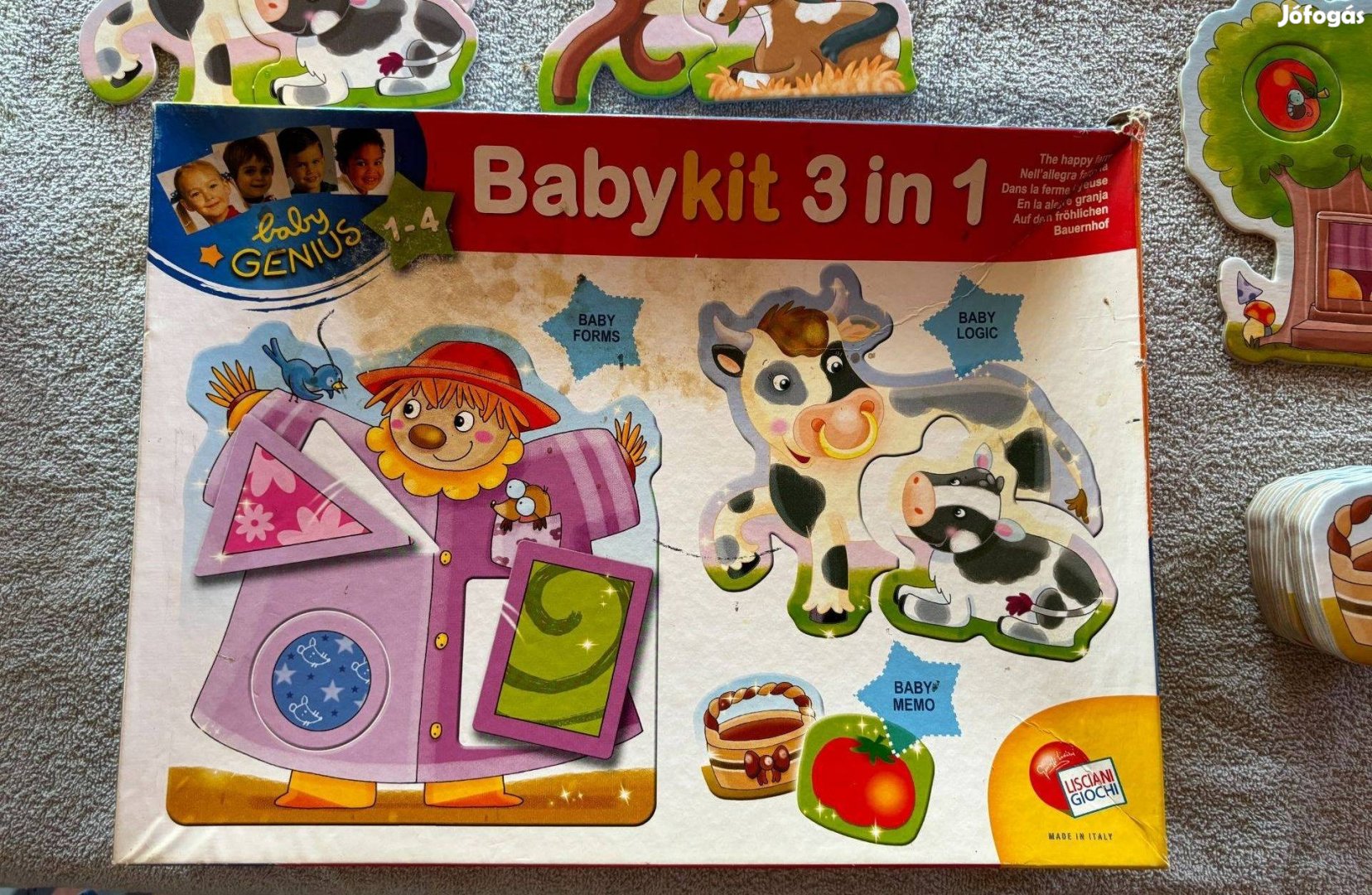 Babykit 3 in 1 állat farmos játékkészlet