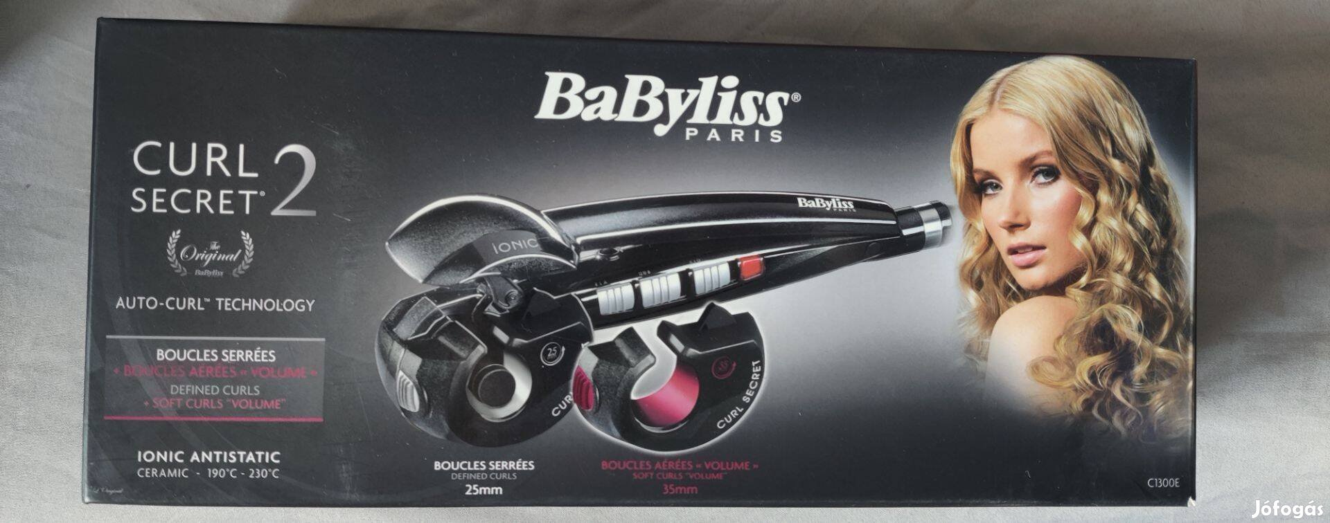 Babyliss Curl Secret 2 ionos automata hajgöndörítő hajsütő