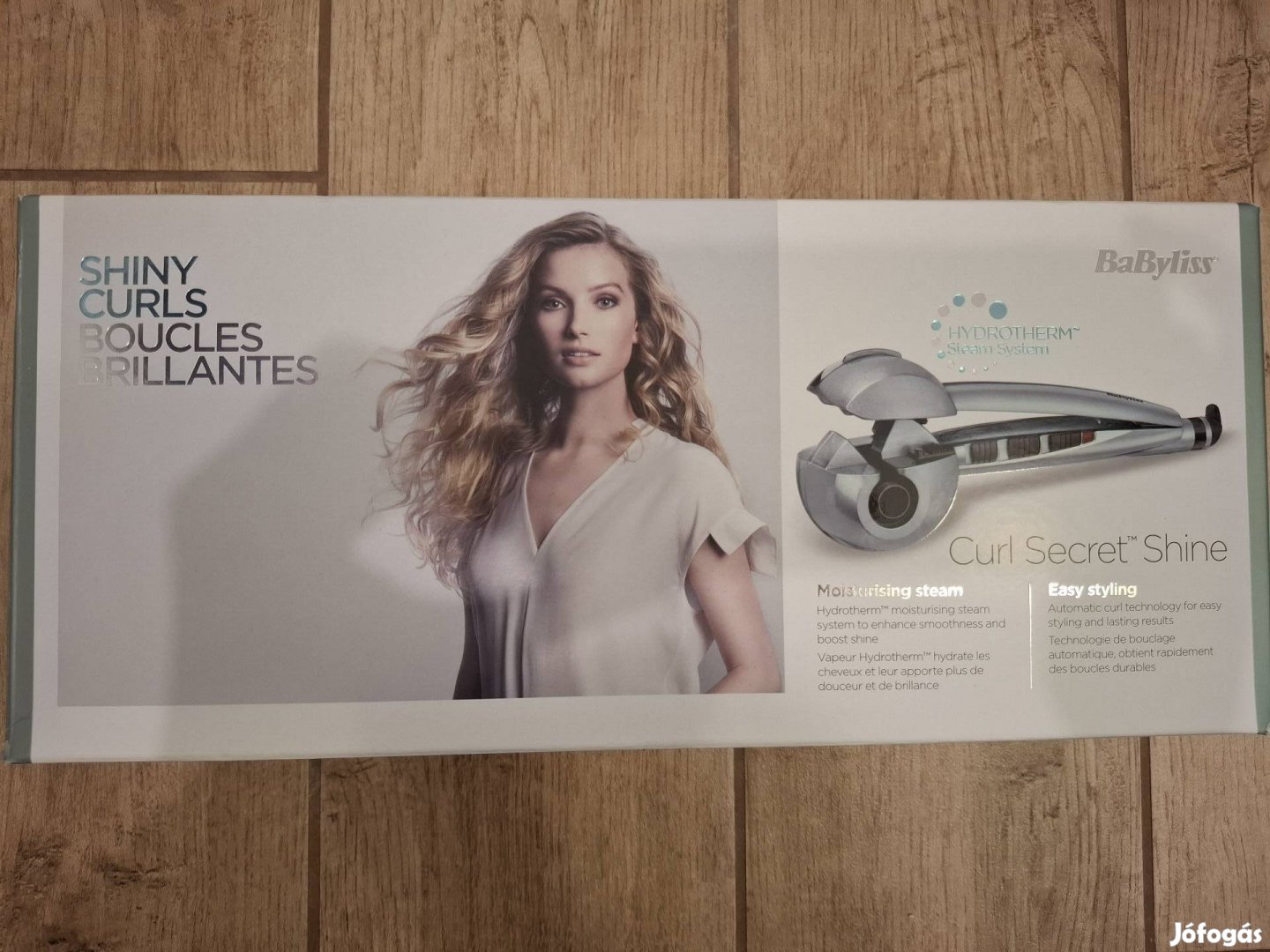 Babyliss Curl Secret Shine automata gőzölős hajgöndörítő