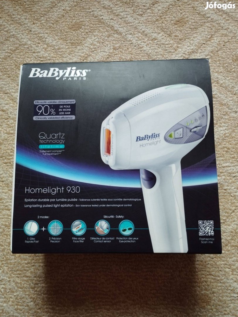 Babyliss Homelight G930E- IPL- Quartz