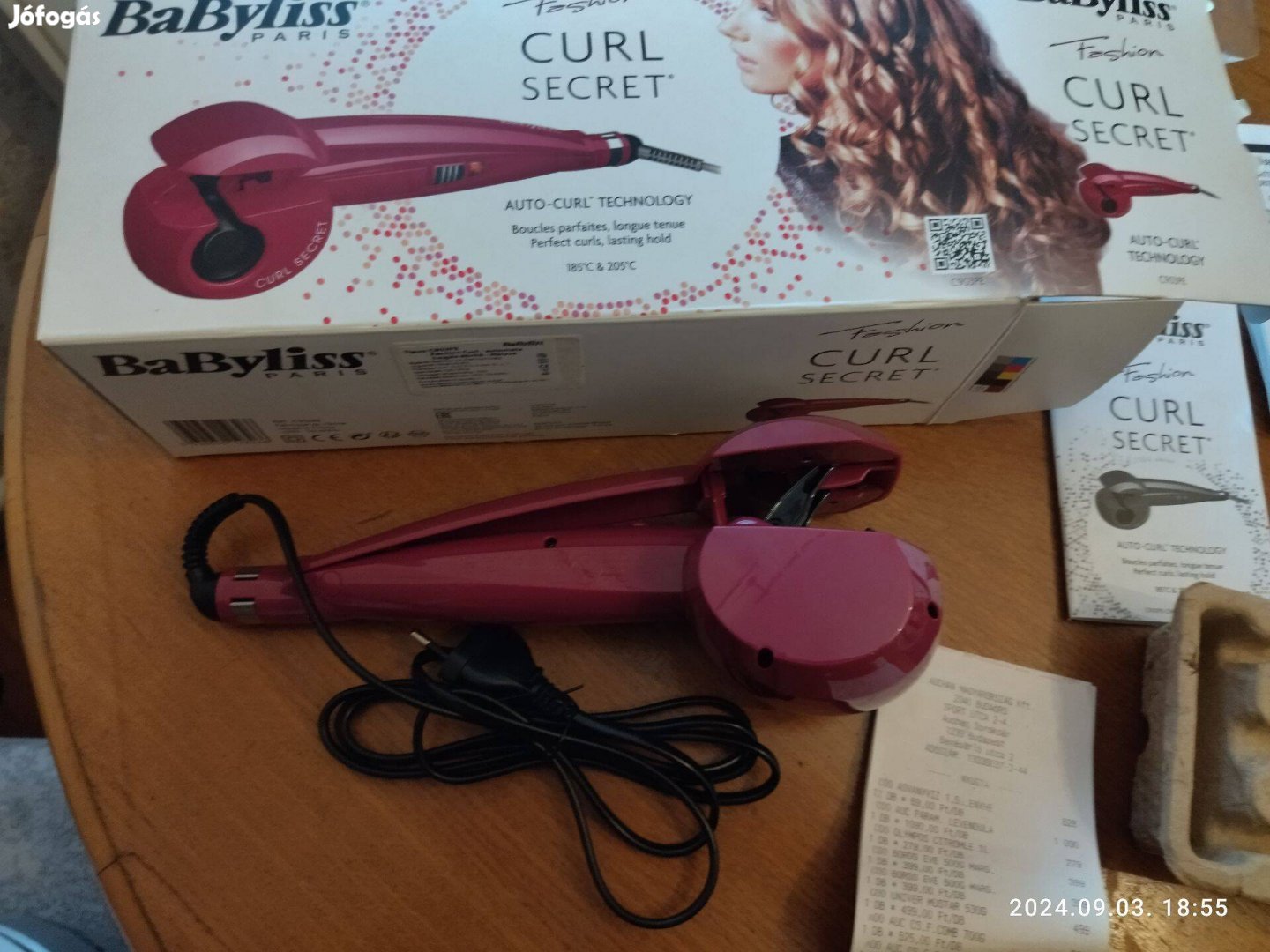 Babyliss Paris Curl Secret automata hajgöndörítő