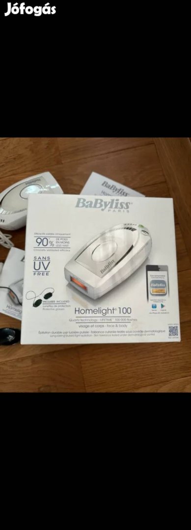 Babyliss homelight 100 IPL szőrtelenítő készülék 