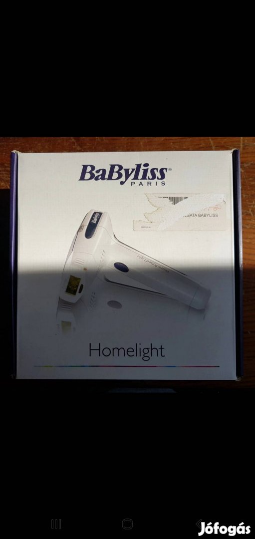 Babyliss homelight IPL szőrtelenítő készülék 