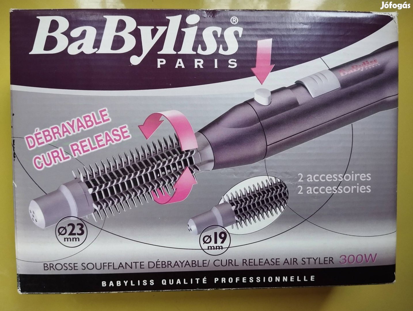 Babyliss,mleglevegős hajformázó!