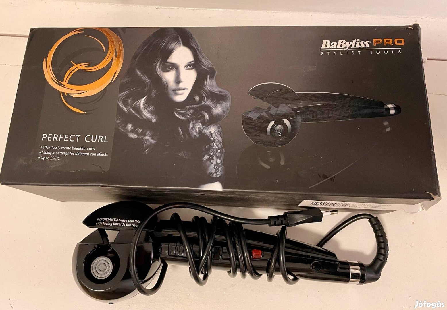 Babyliss pro hajgöndörítő