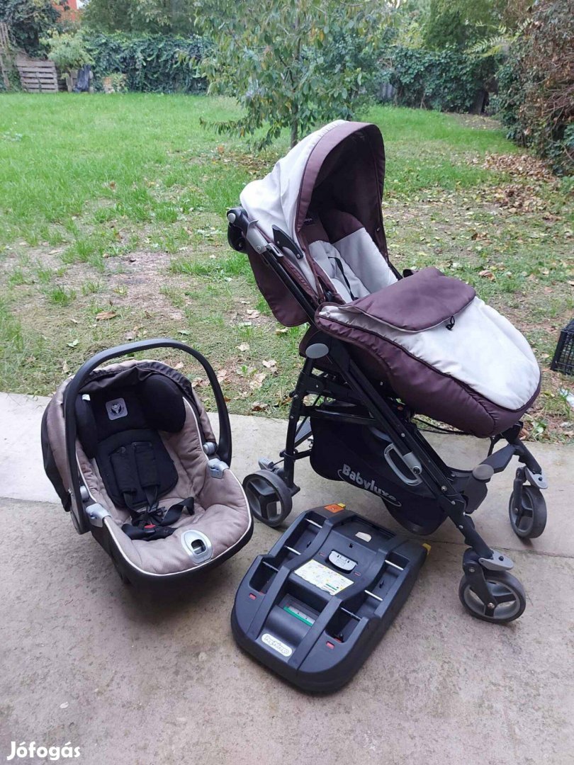 Babylove babakocsi, Peg perego autósüléssel, isofix-szel