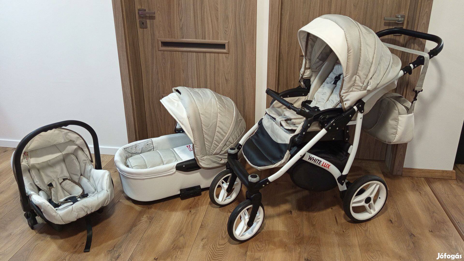 Babylux, white lux babakocsi 3in1