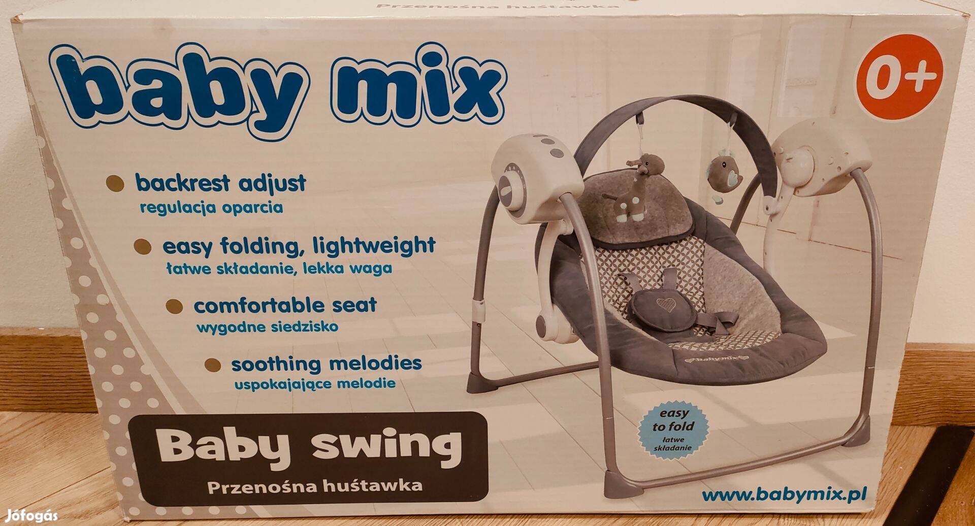 Babymix zenélő hinta / pihenőszék