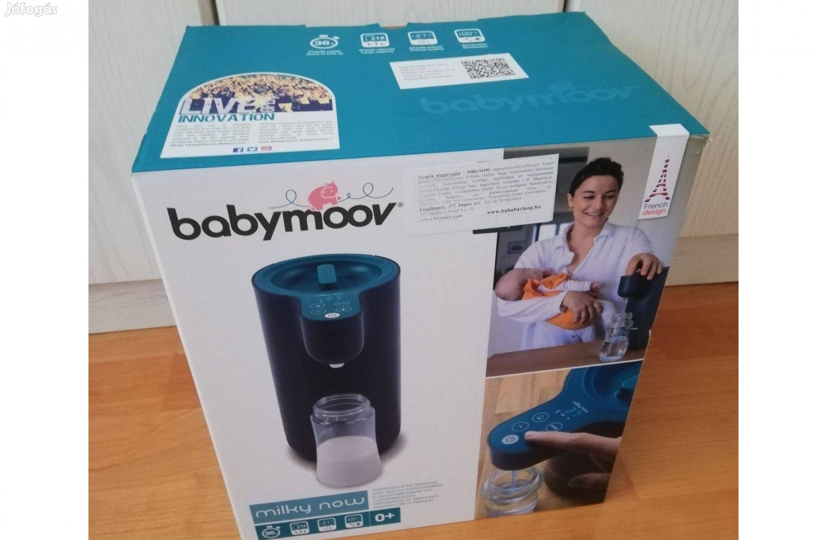 Babymoov Milky Now tápszerkészítő-vízforraló,és adagoló,eladó!