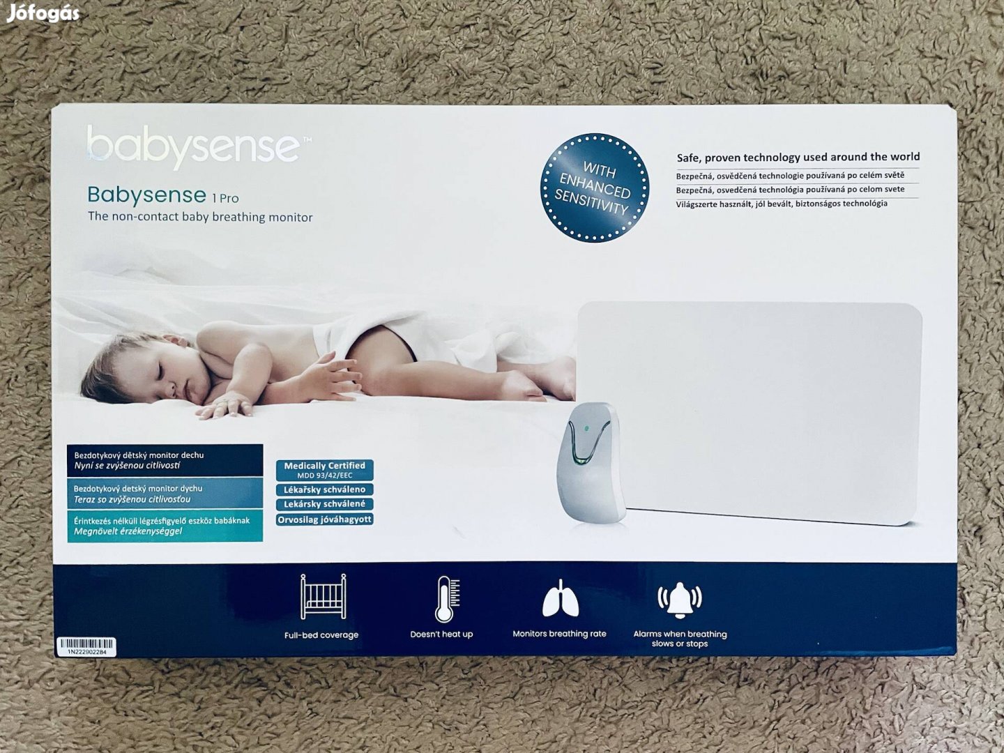 Babysense 1pro légzésfigyelő eladó