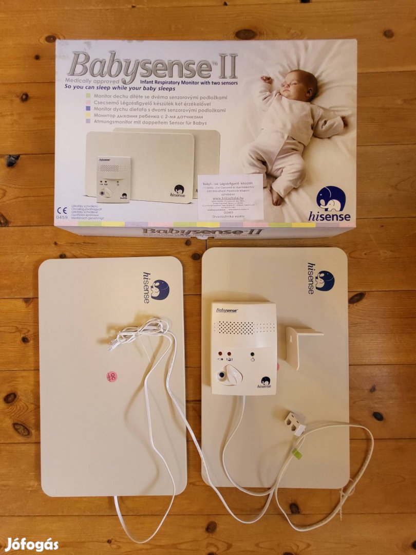 Babysense II légzésfigyelő (2 lapos)