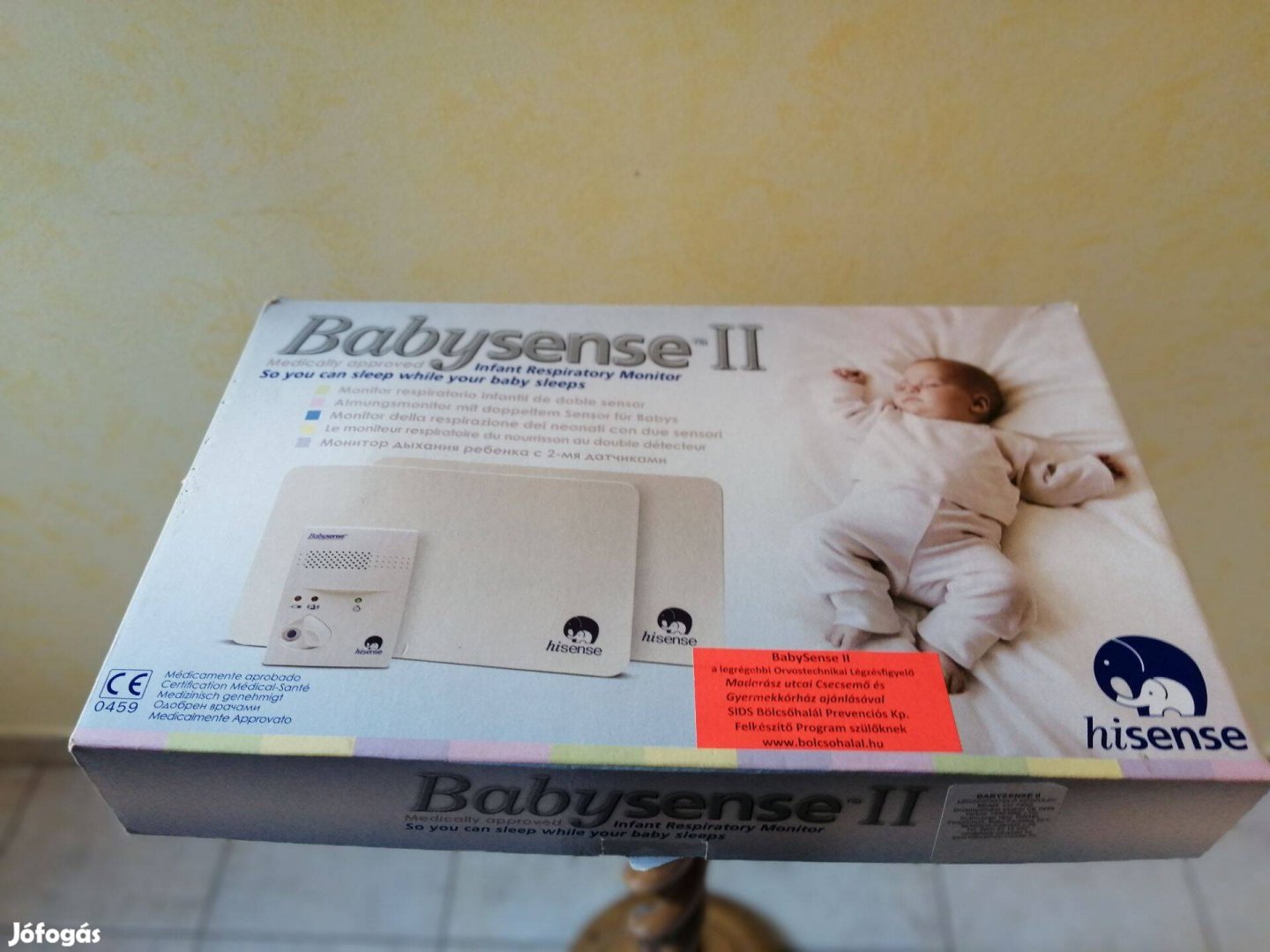 Babysense II légzésfigyelő eladó!