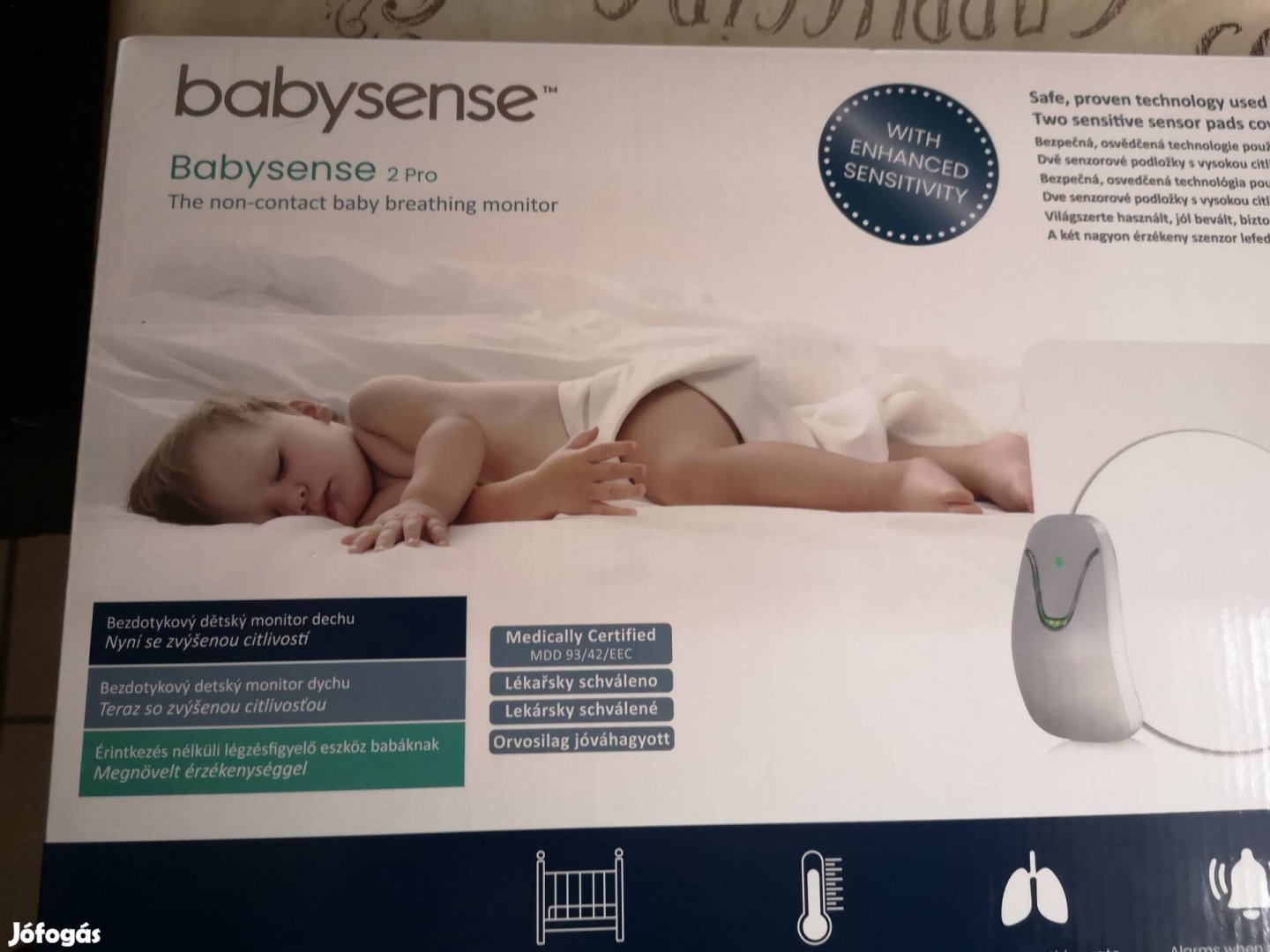 Babysense légzésfigyelő