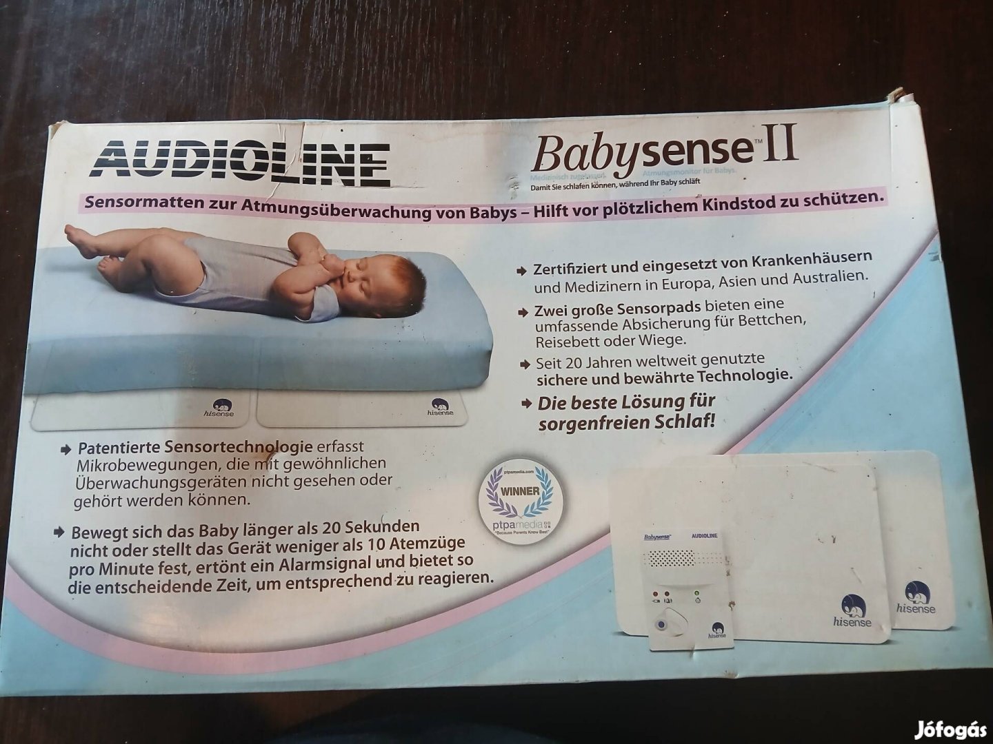 Babysense légzésfigyelő