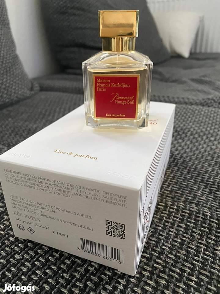 Baccarat rouge 70 ml edp.parfüm teljesen új !!!!