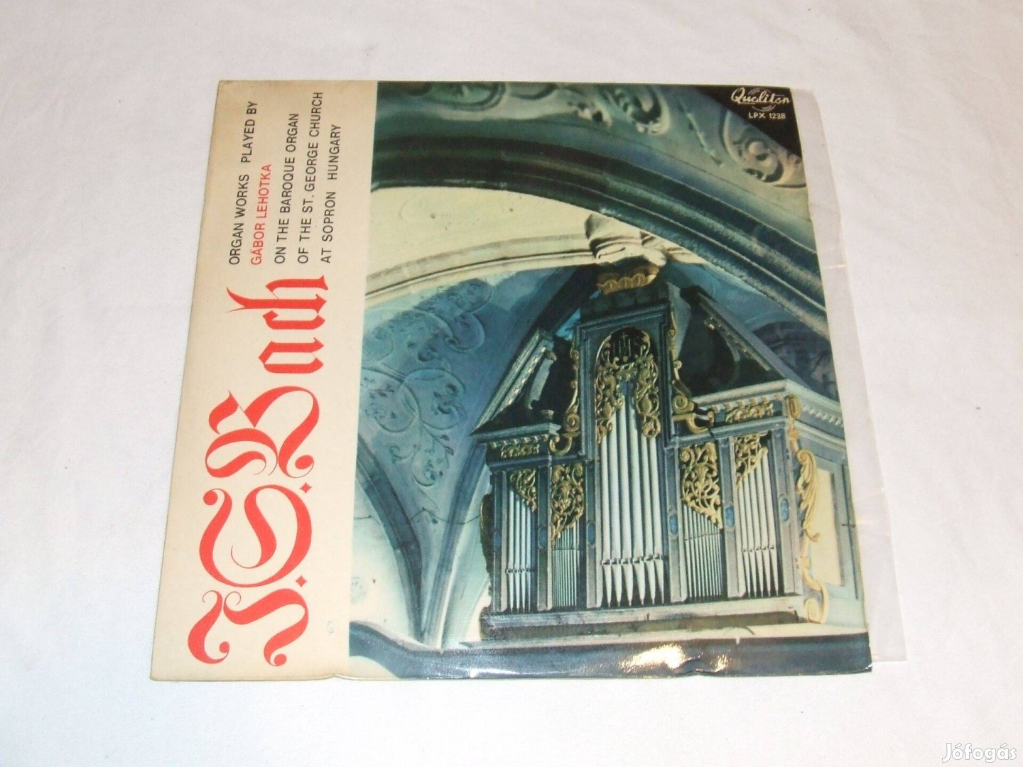 Bach Organ Works - Lehotka Gábor - bakelit lemez eladó!
