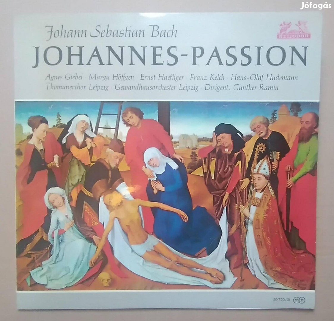 Bach: Johannes-Passion 3Lp eladó