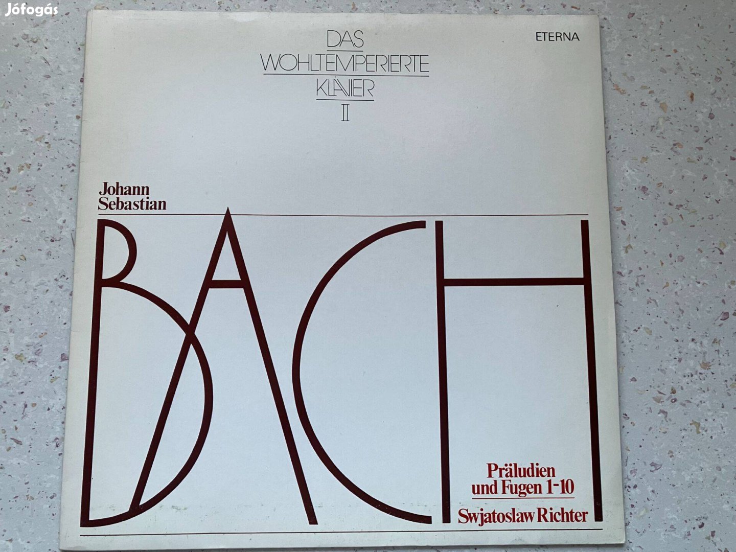 Bach Preludium és fuga 1-10. LP