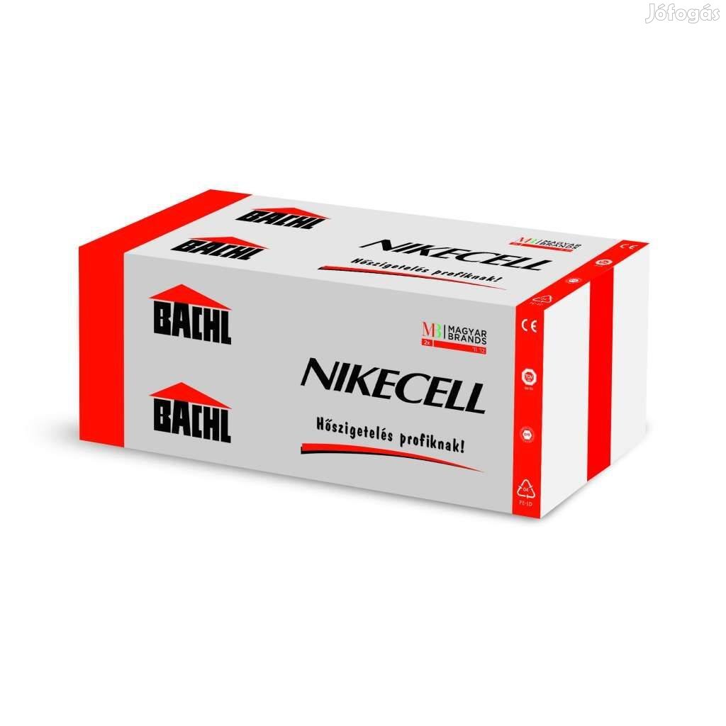 Bachl Nikecell EPS 80H homlokzati hőszigetelő lemez 10 cm