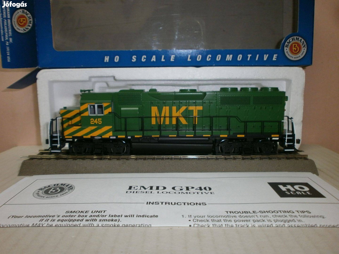 Bachmann 63519 - EMD - GP 40 - Usa - dizel mozdony - H0