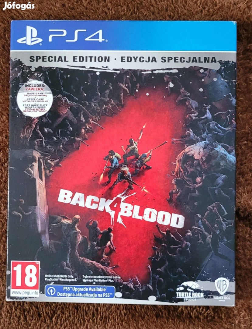 Back 4 Blood Special Edition Steelbook PS4 PS5