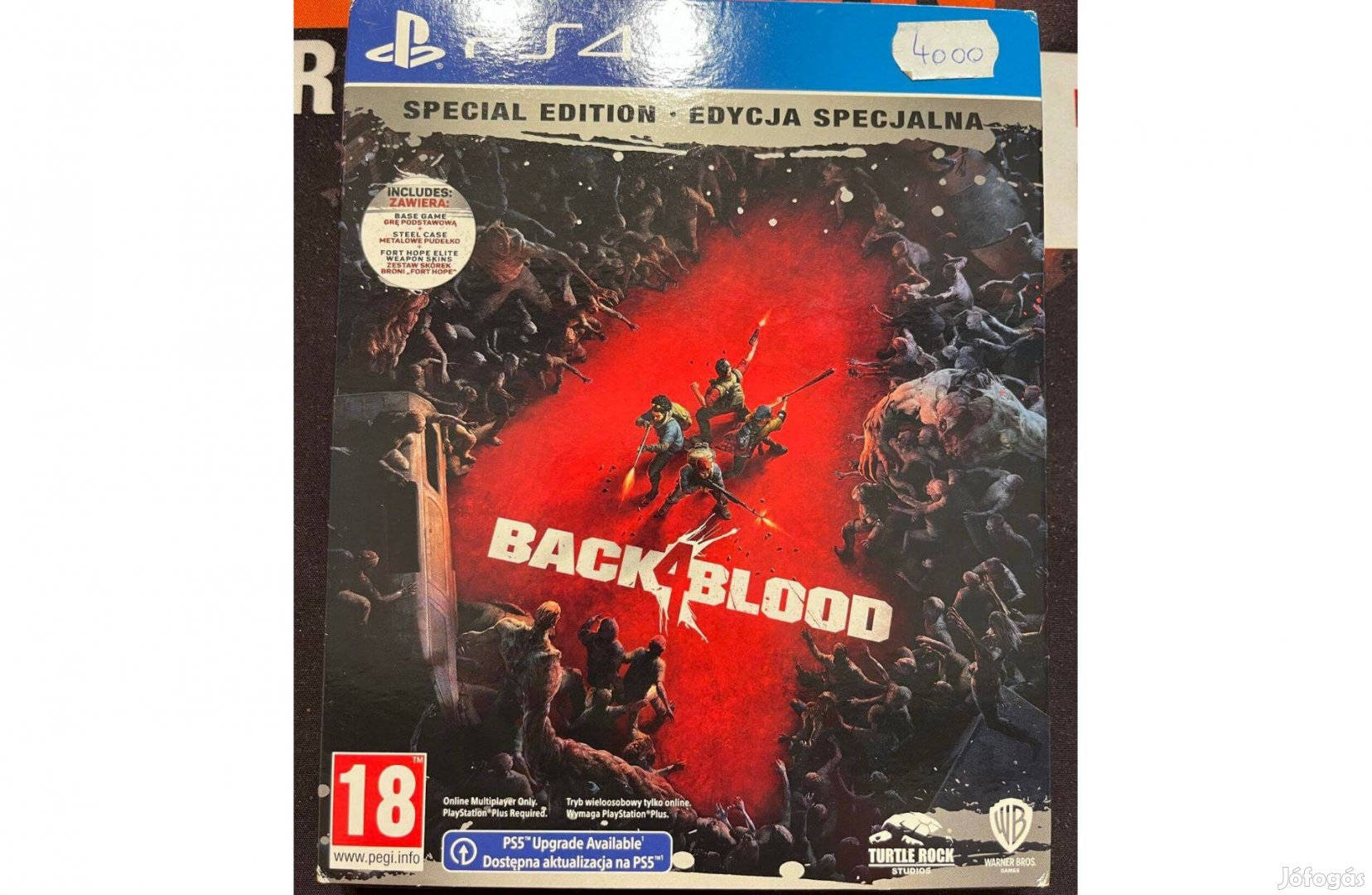 Back 4 Blood Special Edition fémdozos PS4 játék