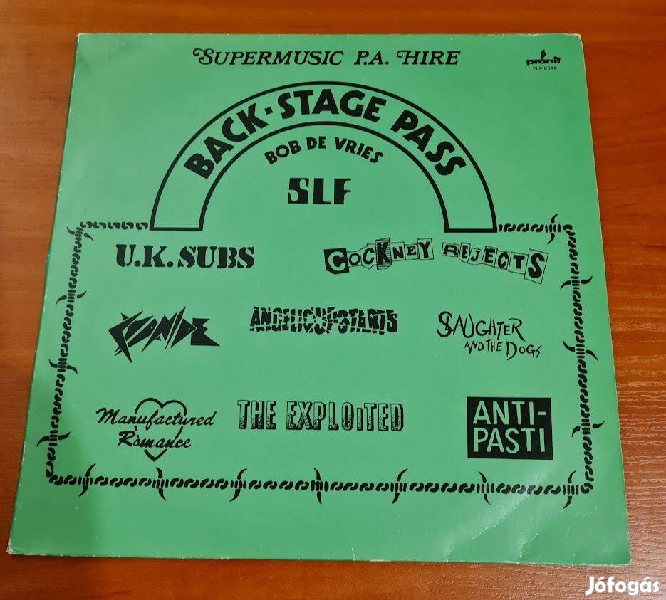 Back - Stage Pass; LP, Vinyl