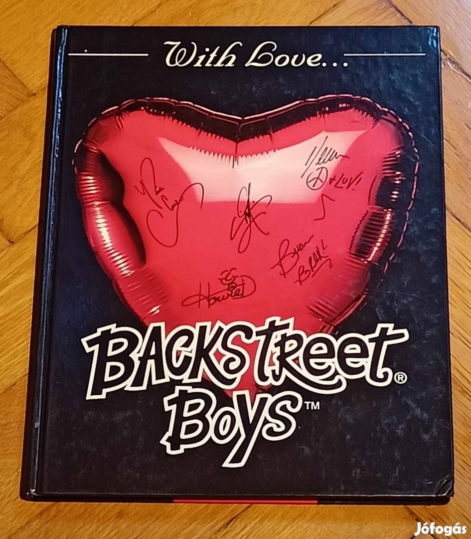 Backstreet Boys With love ... könyv rajongói 1996