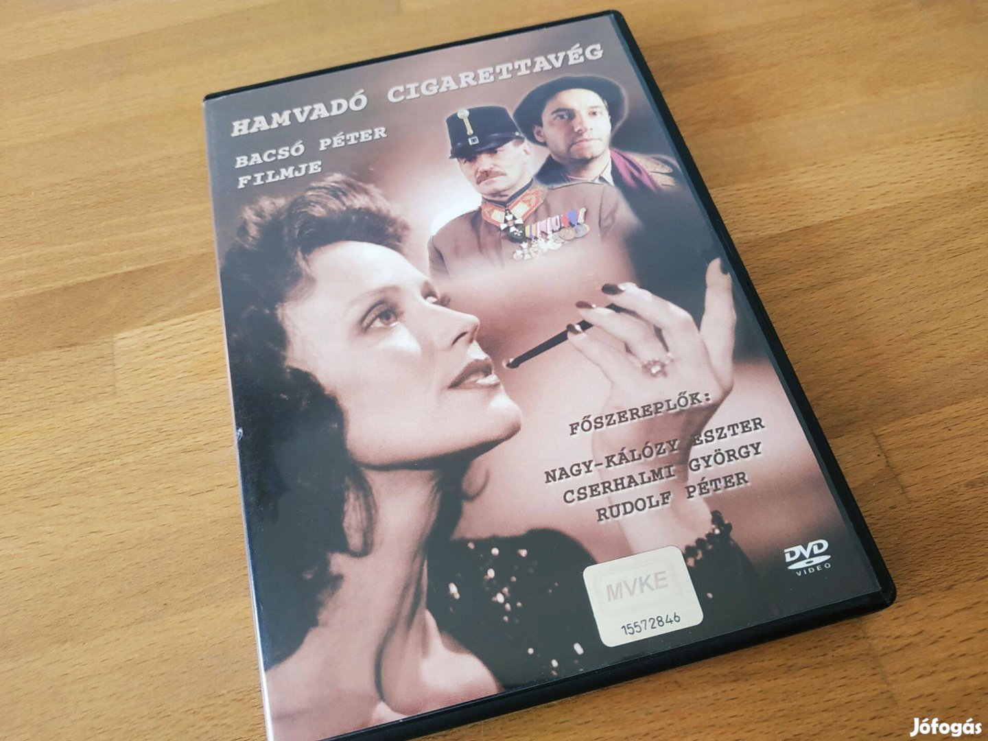 Bacsó Péter - Hamvadó cigarettavég (magyar filmdráma, 120p, 2001 (DVD)