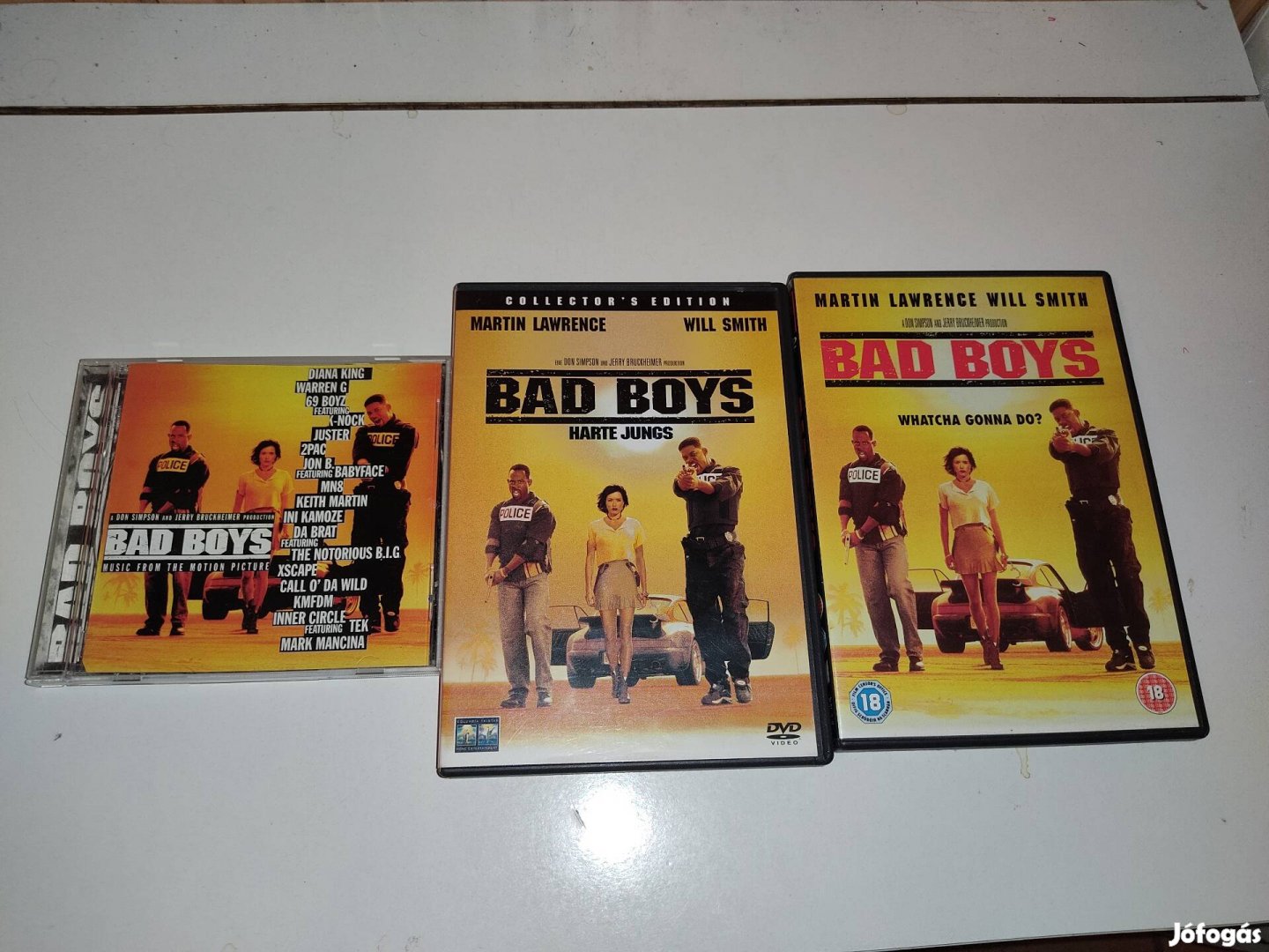 Bad Boys Dvdk + Soundtrack CD egyben