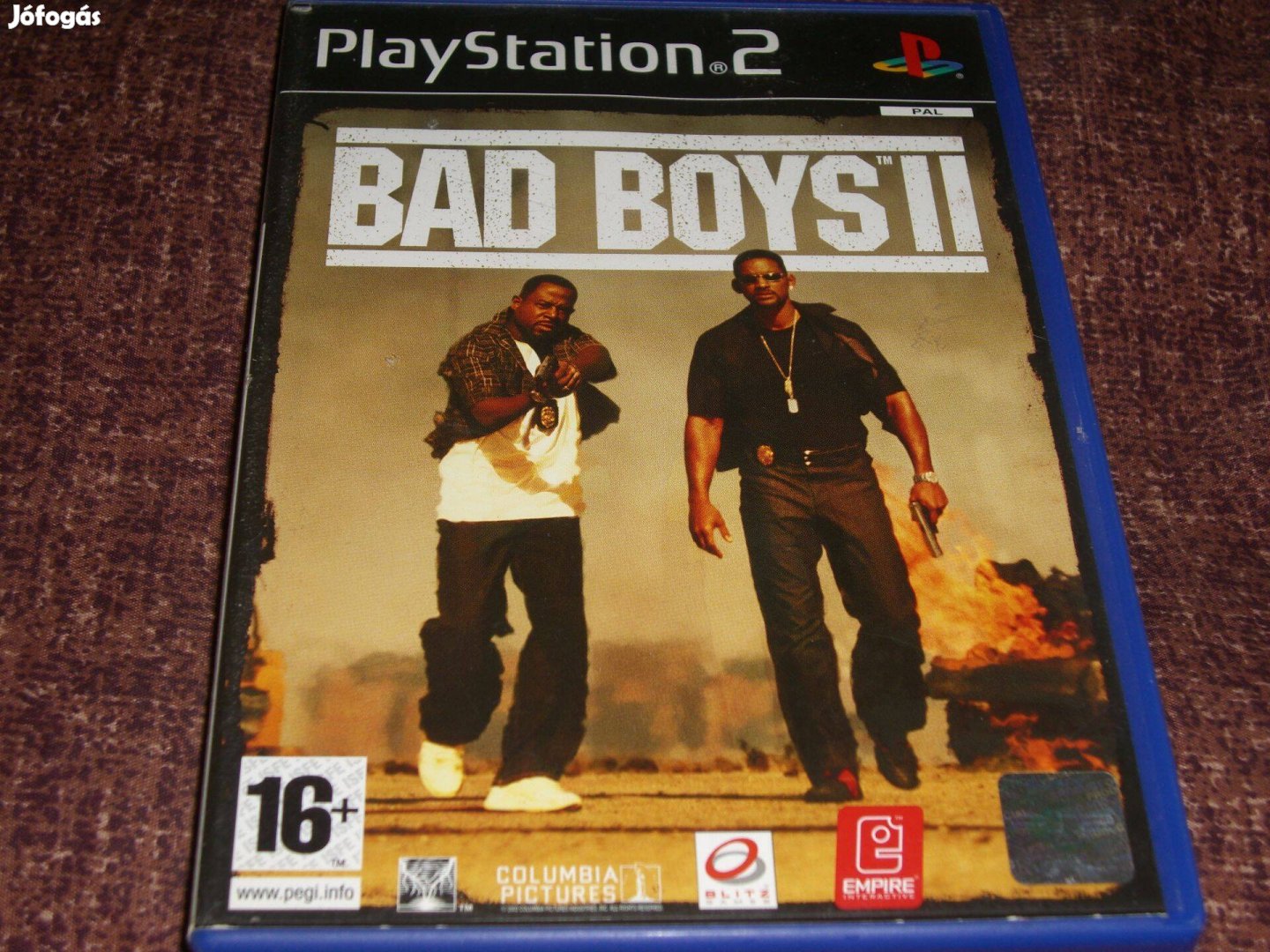 Bad Boys II Playstation 2 eredeti lemez ( 3500 Ft )