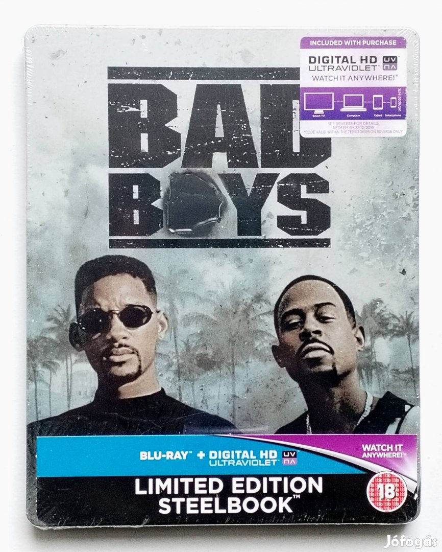 Bad Boys Limited Edition Steelbook Blu-ray 