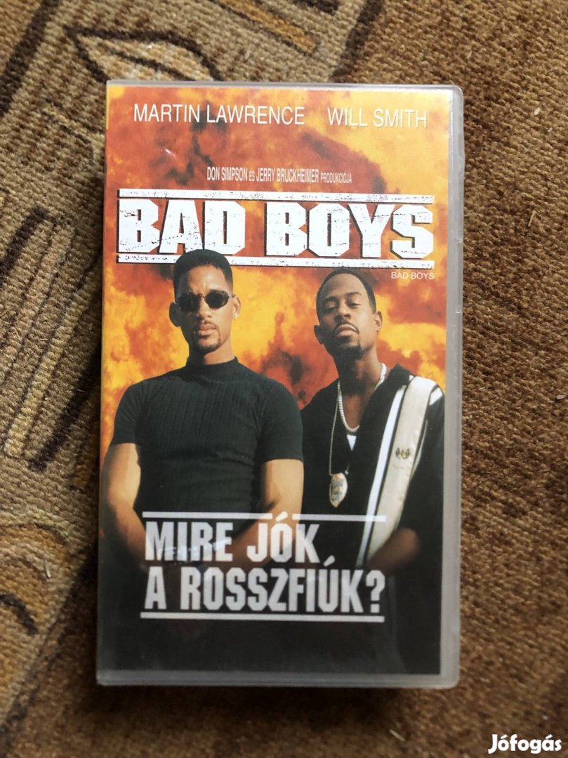 Bad Boys film Vhs, videókazetta 1000 Ft
