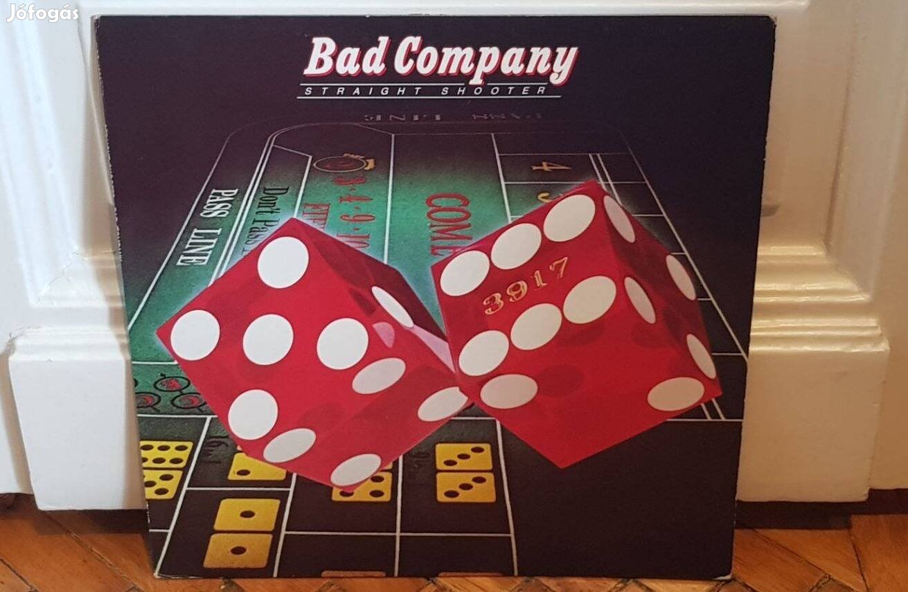 Bad Company Straight Shooter LP 1975 Italy