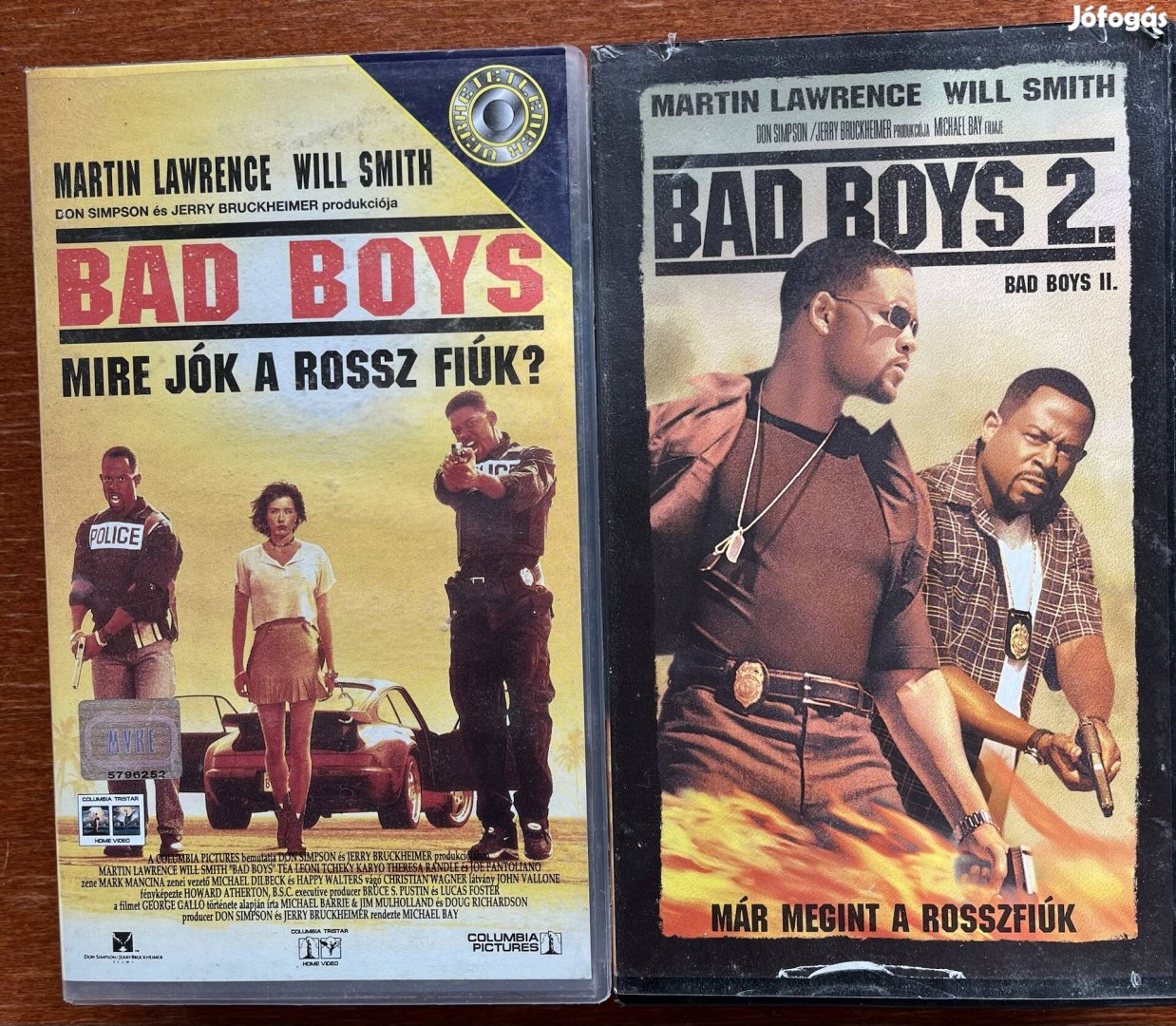 Bad boys pakk vhs kazetta 