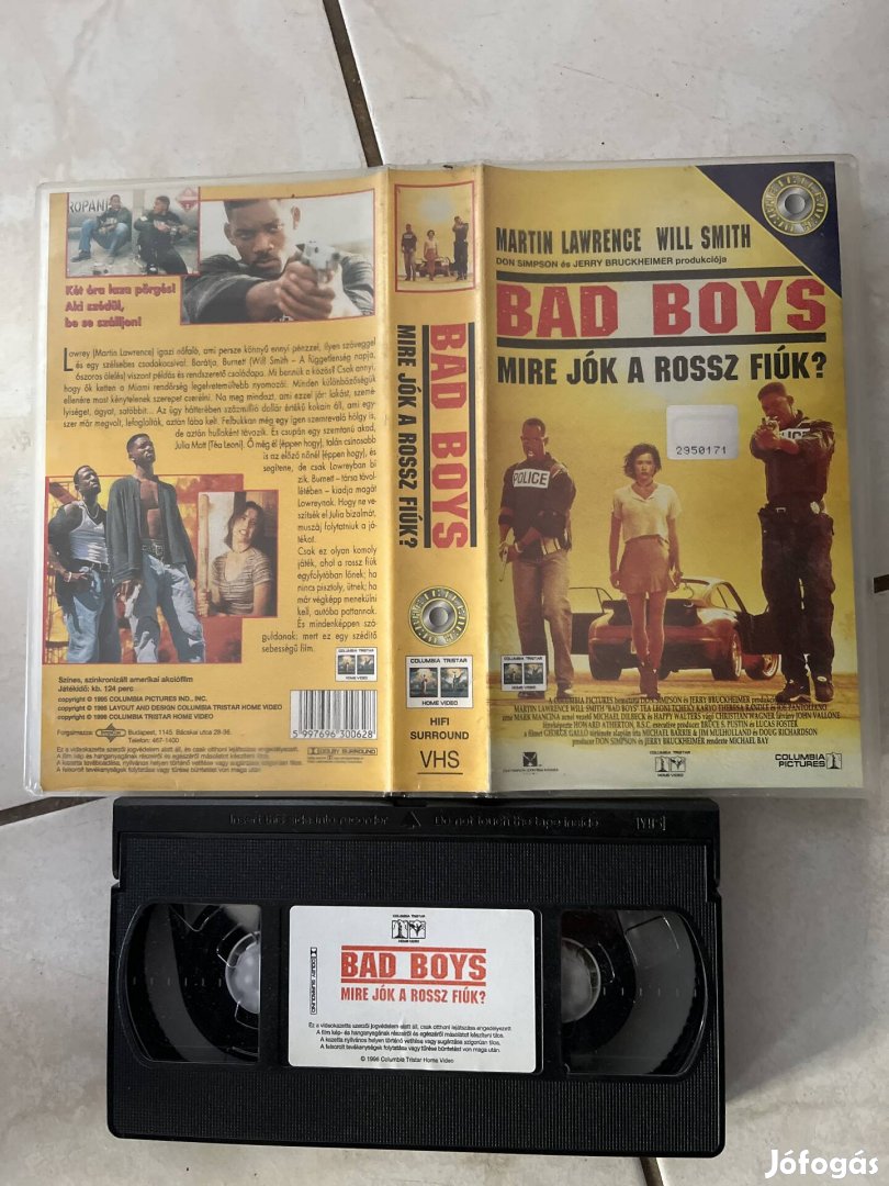 Bad boys vhs 