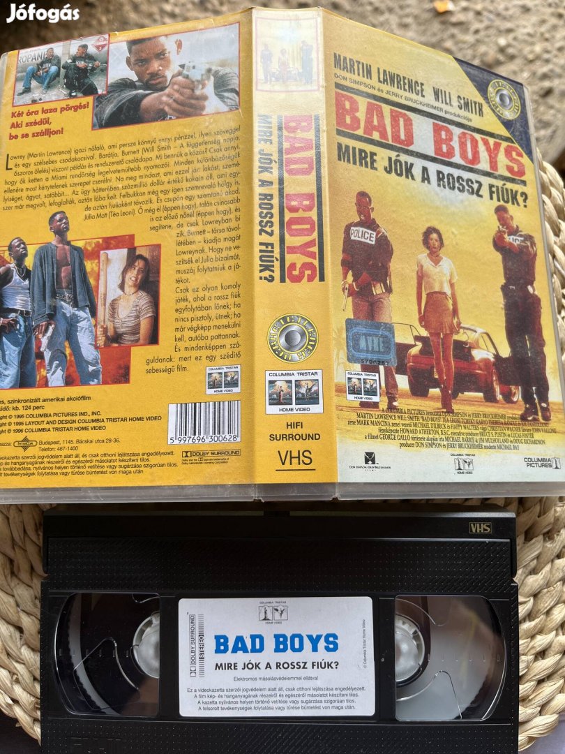 Bad boys vhs kazetta