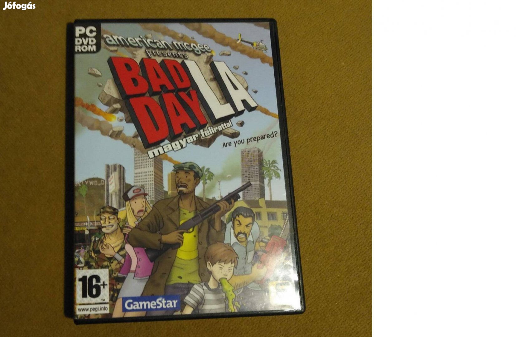 Bad day L.A. PC játék, DVD
