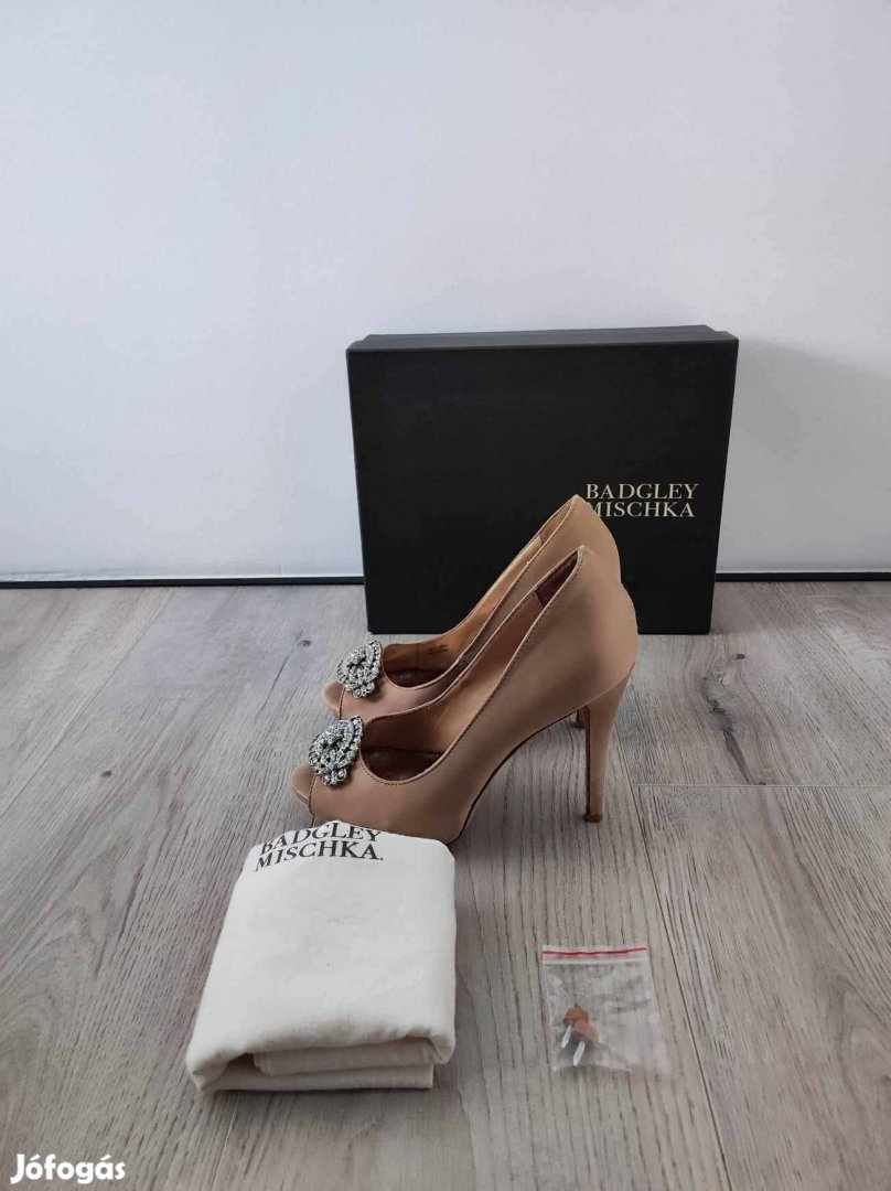 Badgley Mischka cipő (menyasszonyi)
