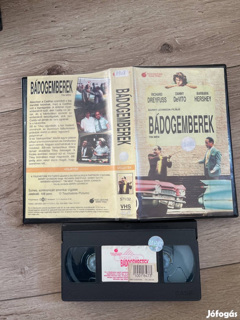 Bádogembetek vhs 