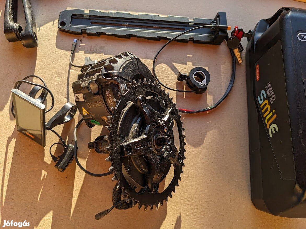 Bafang 500W és 750W középmotor e-bike szettek