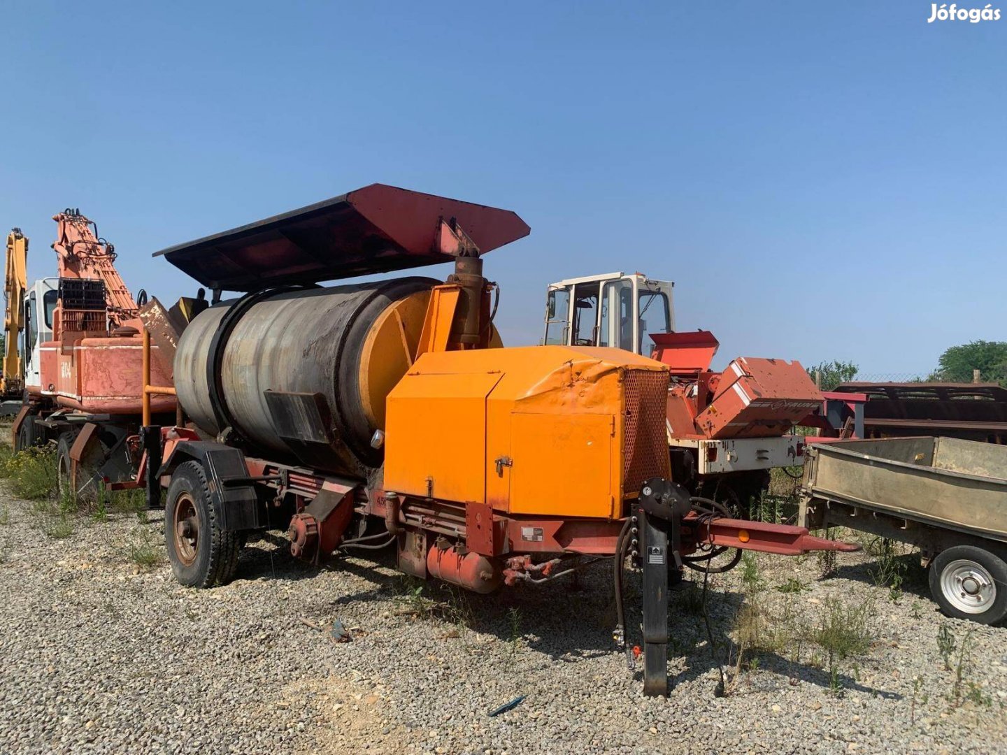 Bagella BF60/25 aszfalt ujrahasznositó