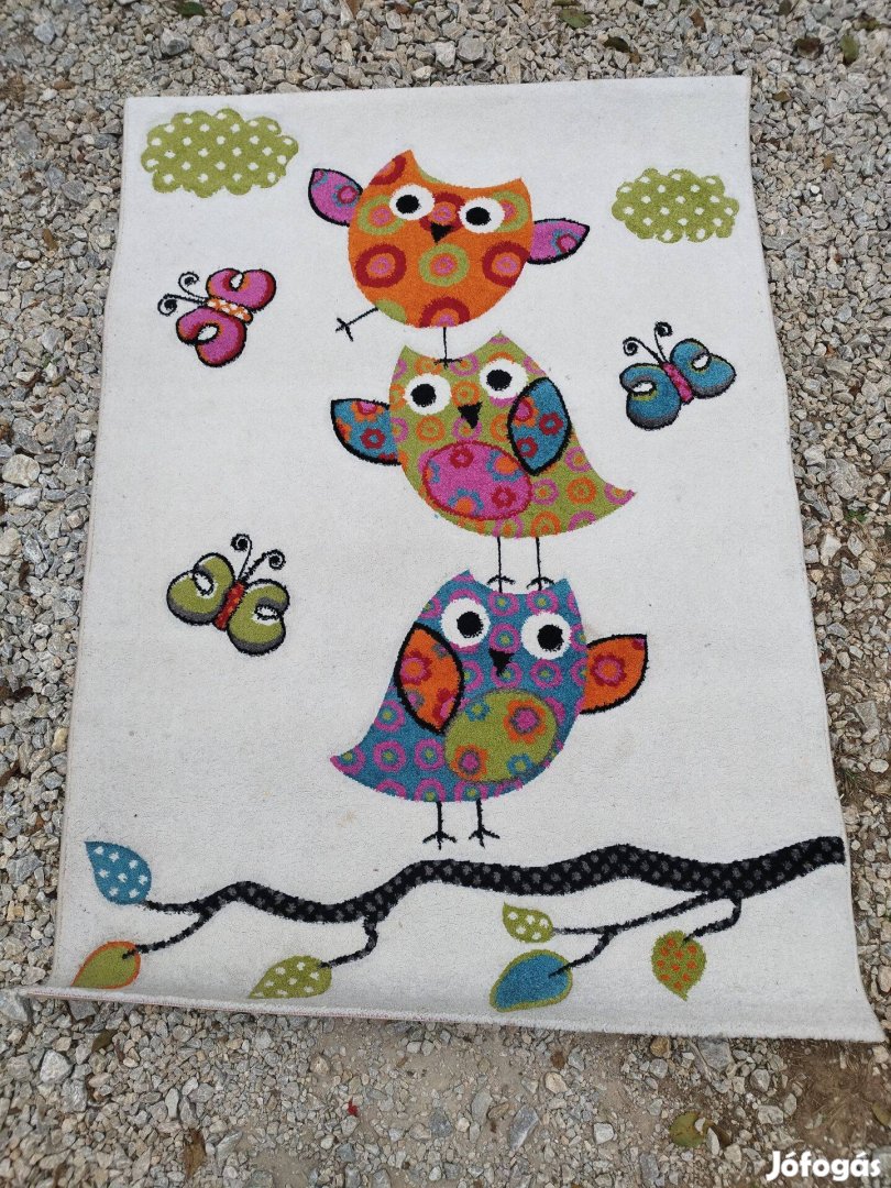 Baglyos gyerek szőnyeg