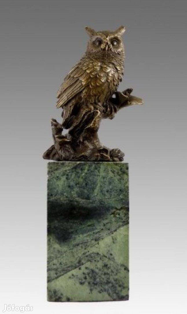 Bagoly bronz szobor (797)