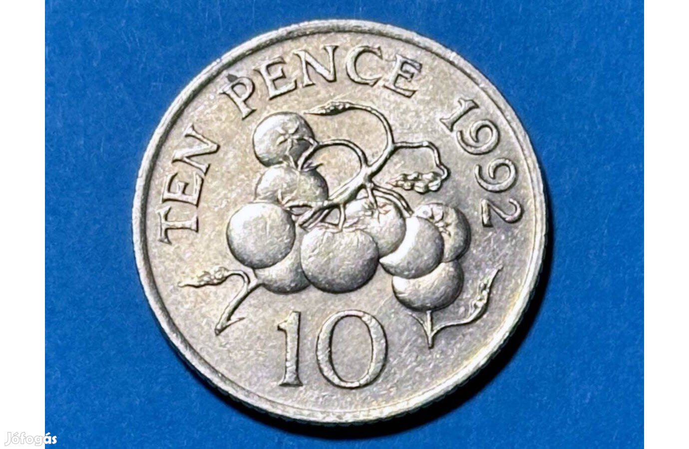 Bailiwick of Guernsey II. Erzsébet 10 pence 1992 - 10 penny