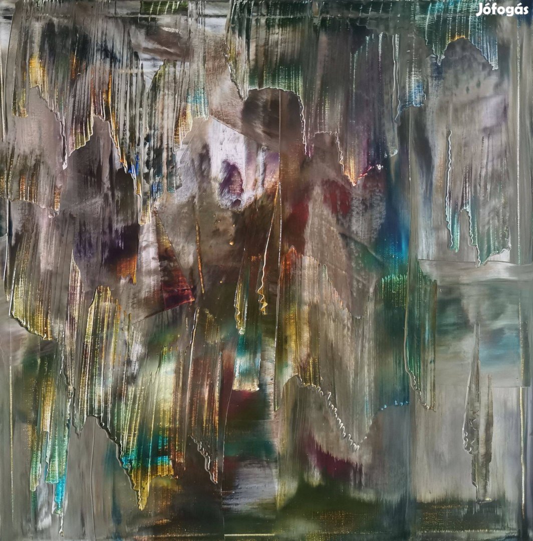 Baján Ildikó festmény 50 x 50 cm