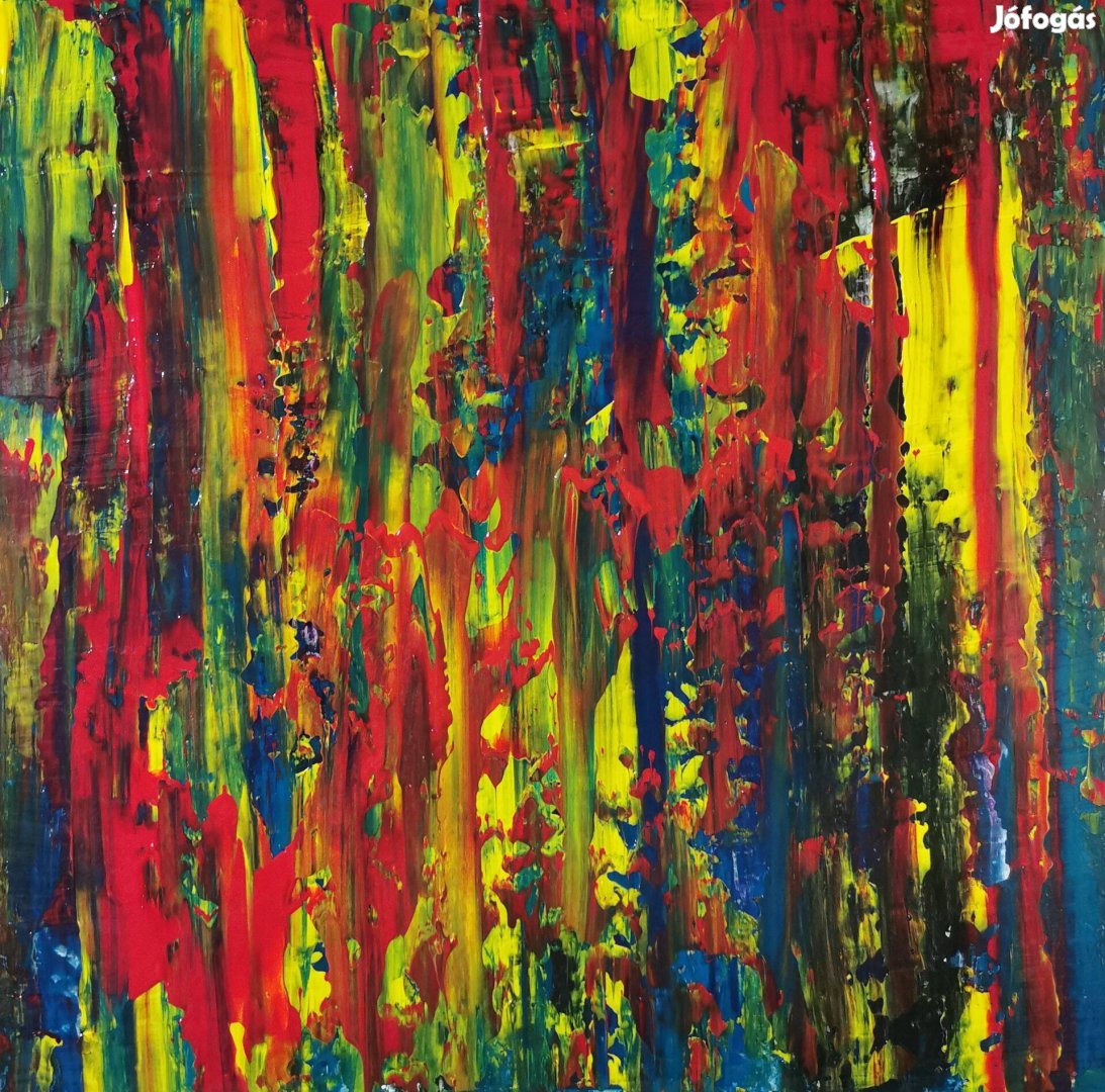 Baján Ildikó festmény 50 x 50 cm