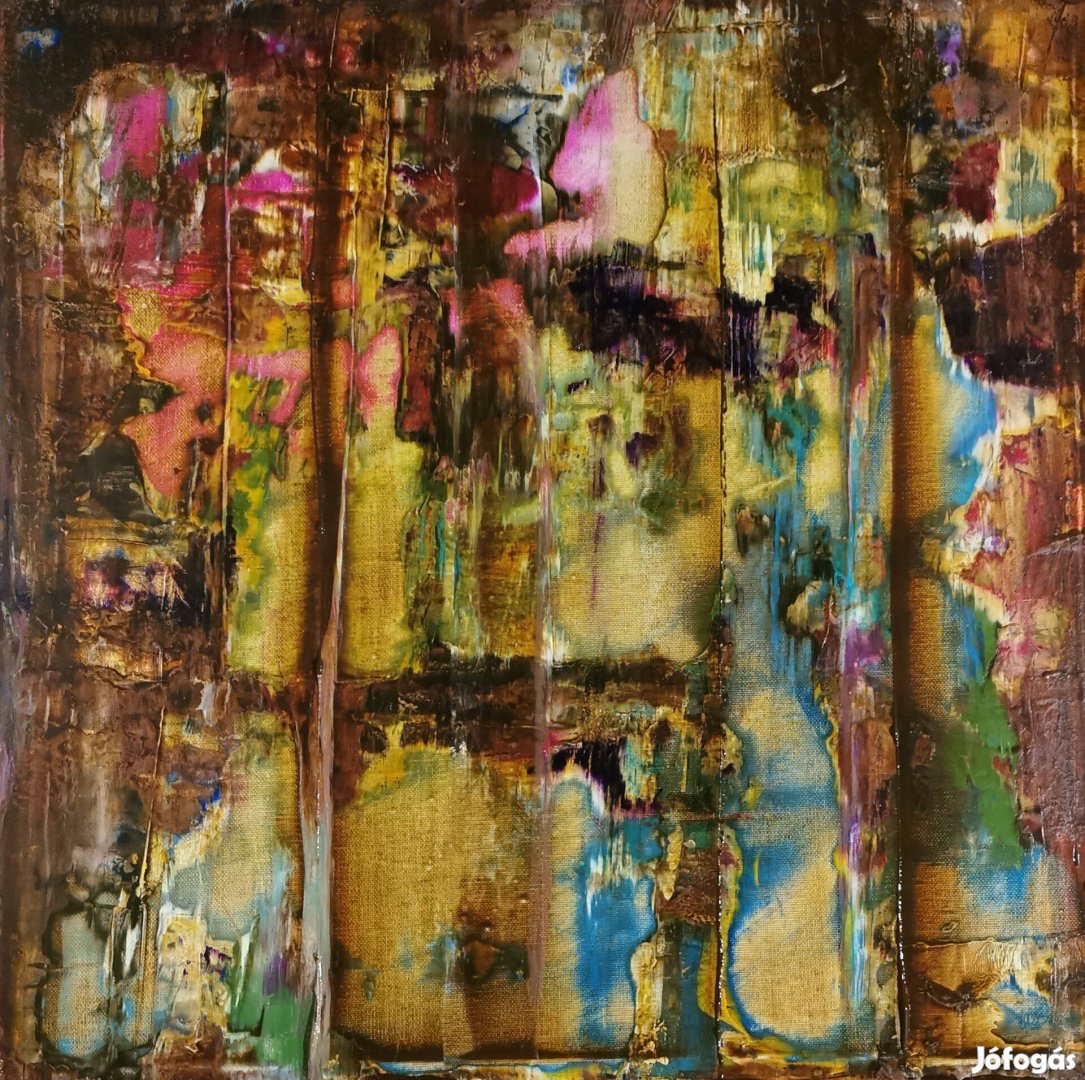 Baján Ildikó festmény 50 x 50 cm