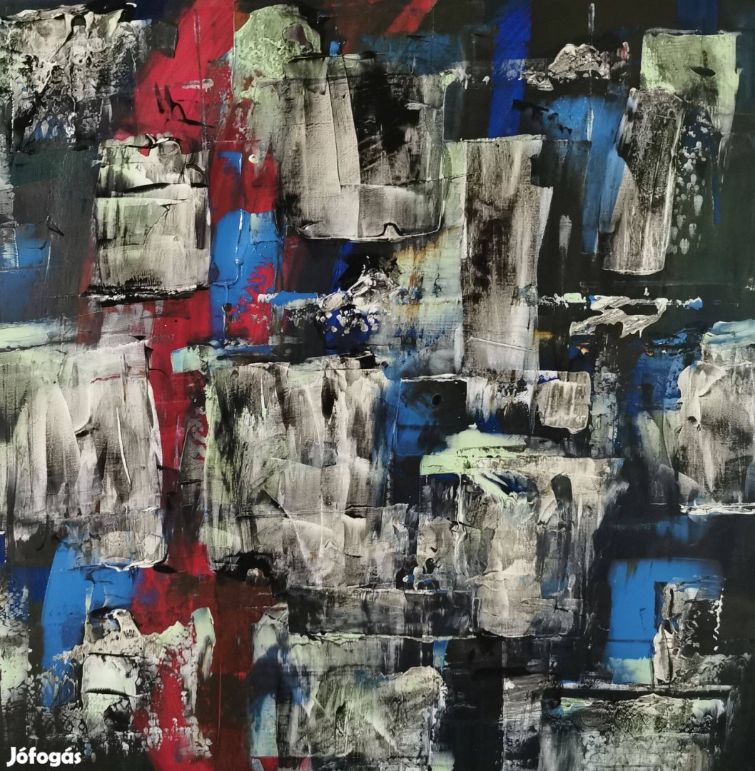 Baján Ildikó festmény 50 x 50 cm